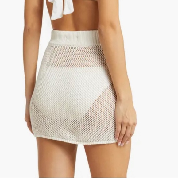 L*Space Coast Is Clear Sheer Cover-Up Miniskirt - Picture 2 of 5